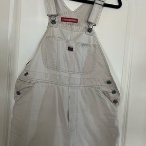 Union bay khaki short overalls